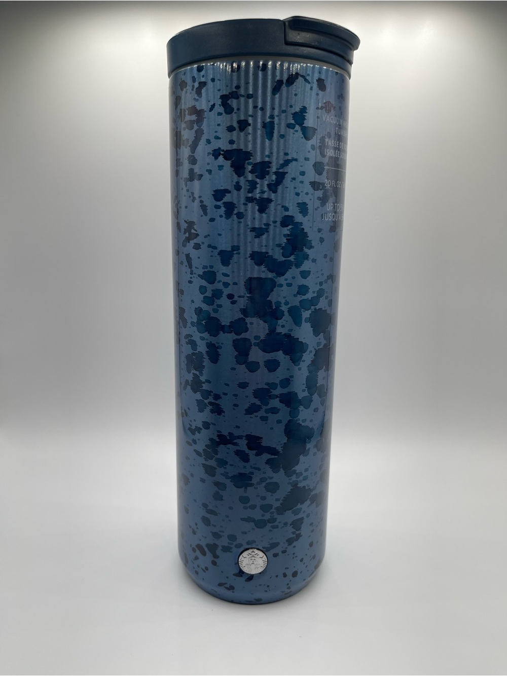 Starbucks Blue Speckled Travel Tumbler